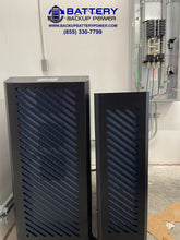 Load image into Gallery viewer, BBP-ADV 3 Phase 120/208Y UPS 15KVA 20KVA With Extended Backup Time External Battery Pack Connected Front Top View