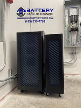 Load image into Gallery viewer, BBP-ADV 3 Phase 120/208Y UPS 15KVA 20KVA With Extended Backup Time External Battery Pack Connected Front View