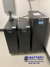 Load image into Gallery viewer, Battery Backup Power 10KVA 15KVA 20KVA 120/208Y 3 Phase UPS With External Extended Backup Time Battery Packs