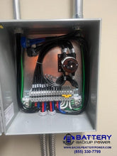 Load image into Gallery viewer, Battery Backup Power 10KVA 15KVA 20KVA 120208Y 3 Phase UPS With External Wrap Around Bypass Wiring View