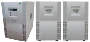 Uninterruptible Power Supply (UPS) For BD Biosciences FACSAria II With 2 External Battery Cabinets