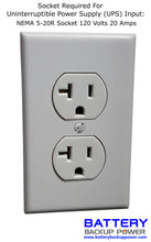 Load image into Gallery viewer, Non-Standard Socket - NEMA 5-20R Socket 120 Volts 20 Amps