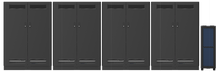 Load image into Gallery viewer, BBP-ADV-33-40K Battery Backup Power 120/208Y 3 Phase 40KVA 40KW Uninterrupted Uninterruptible Power Supply With Four External Battery Cabinets
