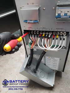 Battery Backup Power 10KVA 15KVA 20KVA 120208Y 3 Phase UPS Terminal Block Wiring Diagram Hardwire Connections