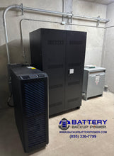 Load image into Gallery viewer, 30 kVA / 30 kW 3 Phase Power Conditioner, Voltage Regulator, &amp; Battery Backup UPS (TAA Compliant)
