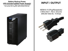 Load image into Gallery viewer, Battery Backup Uninterruptible Power Supply (UPS) And Power Conditioner For Peak Scientific Genius 1025 Nitrogen Generator
