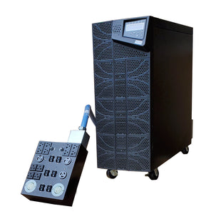 Plug And Play 10 kVA / 10,000 Watt Digital Tower Battery Backup UPS And Voltage Regulator