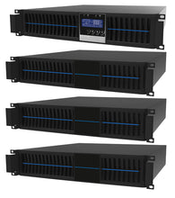 Load image into Gallery viewer, 1.5 kVA / 1,350 Watt Convertible Rack Mount/Slim Tower Power Conditioner, Voltage Regulator, &amp; Battery Backup UPS
