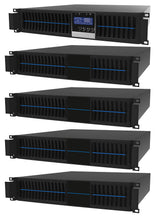 Load image into Gallery viewer, 1.5 kVA / 1,350 Watt Convertible Rack Mount/Slim Tower Power Conditioner, Voltage Regulator, &amp; Battery Backup UPS
