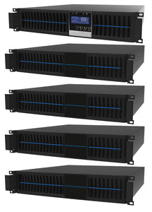 1.5 kVA / 1,350 Watt Convertible Rack Mount/Slim Tower Power Conditioner, Voltage Regulator, & Battery Backup UPS