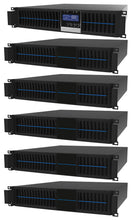 Load image into Gallery viewer, 1.5 kVA / 1,350 Watt Convertible Rack Mount/Slim Tower Power Conditioner, Voltage Regulator, &amp; Battery Backup UPS
