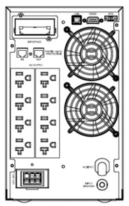 Battery Backup UPS (Uninterruptible Power Supply) And Power Conditioner For Illumina HiSeq X Back Side