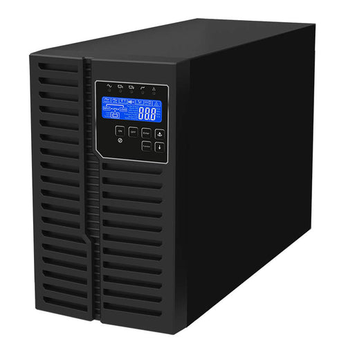 2 kVA / 1,800 Watt Power Conditioner (200/208/220/230/240 VAC), Voltage Regulator, & Battery Backup UPS Front