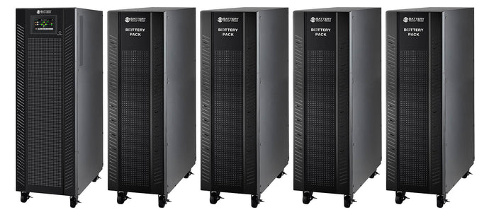 15 kVA / 15 kW 3 Phase Power Conditioner, Voltage Regulator, & Battery Backup UPS
