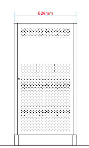 External Battery Cabinet For Advanced Digital 30 KVA To 40 KVA 3 Phase Systems (40x 12VDC 40AH)