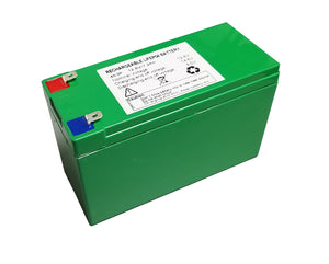 High Discharge Rate Lithium (LiFePO4) Battery (Generation 3) - 12 Volts 7.2 Amp Hours