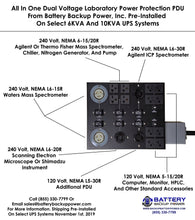 Load image into Gallery viewer, Plug And Play 6 kVA / 6,000 Watt Power Conditioner, Voltage Regulator, &amp; Battery Backup UPS With Built In Isolation Transformer
