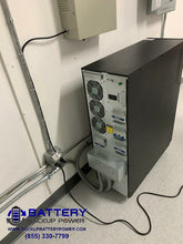 Load image into Gallery viewer, Battery Backup Power 10KVA 15KVA 20KVA 120/208Y 3 Phase UPS Back Of UPS Connections Hardwire
