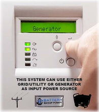 Load image into Gallery viewer, Battery Backup Power Uninterruptible Power Supply (UPS) Works With Generator
