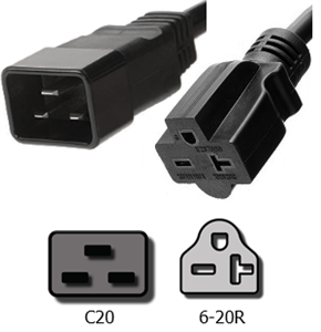 IBX-4823-X C20 To 6-1520R Plug Adapter