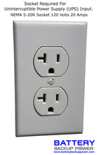 Load image into Gallery viewer, Non-Standard Socket - NEMA 5-20R Socket 120 Volts 20 Amps
